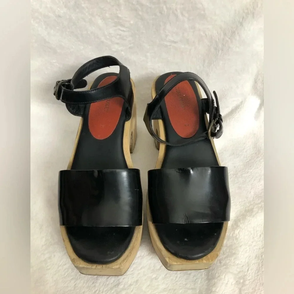 Rachel Comey Pearce Peep-toe Platform Heels Sandals Size 8